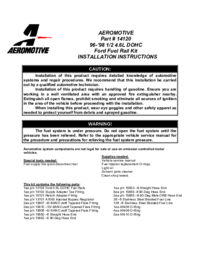 To view the document Aeromotive 14120 - 96-98 1_2 4.6L DOHC COBRA FUEL RAIL SYSTEM User Manual