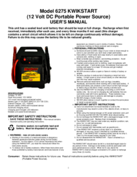 To view the document Associated-equipment 6275 User Manual