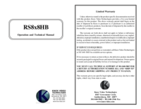 To view the document Knox-video RS8x8HB User Manual